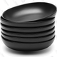 Don’t skimp on the presentation! Long low bowls like these can make a pasta dinner feel as indulgent as it should.